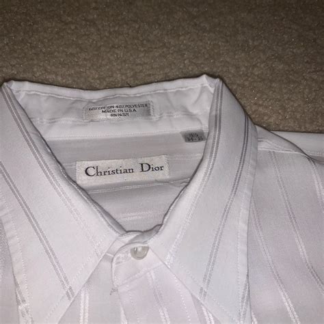 christian dior men's dress shirt